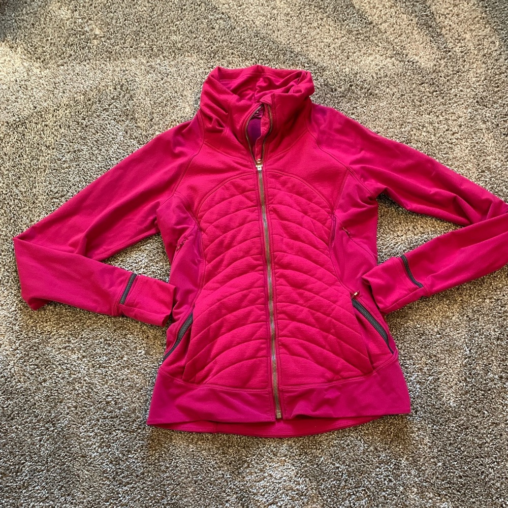 Lululemon Fleece out jacket sz 8